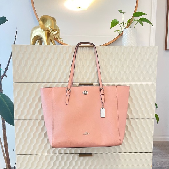 Coach LAPTOP TOTE IN CROSSGRAIN LEATHER - Picture 7 of 8